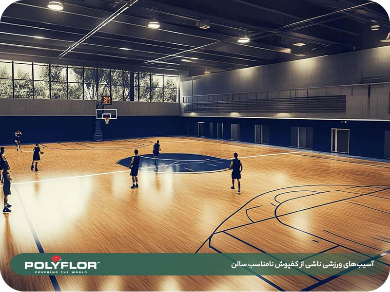 آسیب های ورزشی ناشی از کفپوش نامناسب